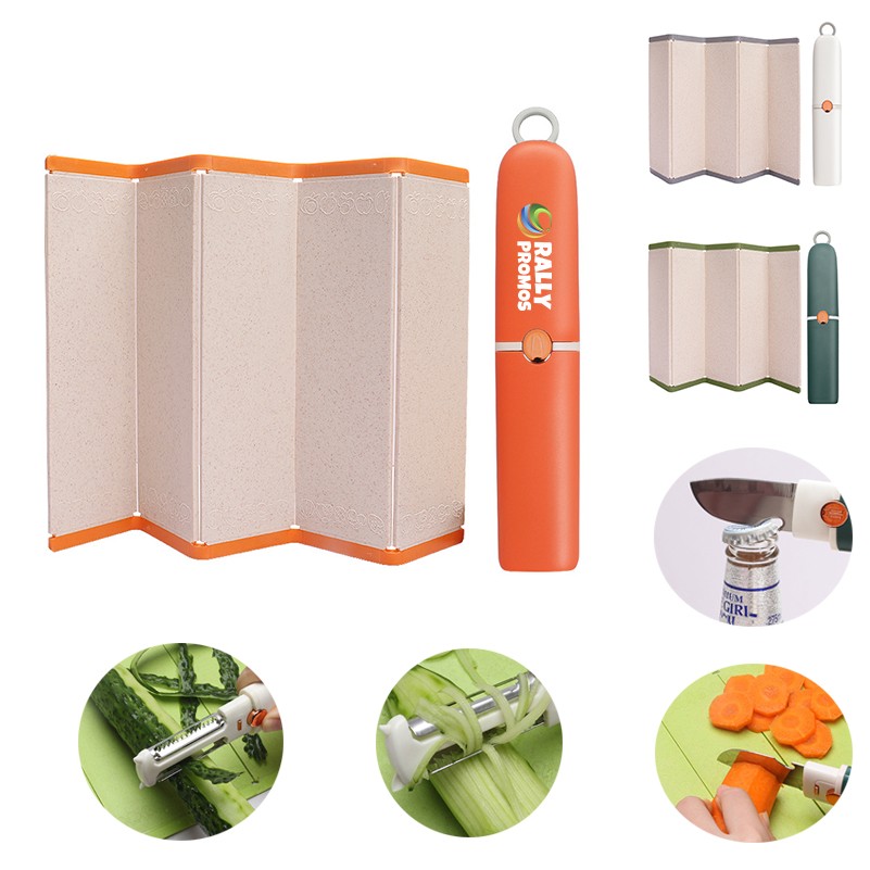 5 in1 Collapsible Cutting Board Knife Set 4
