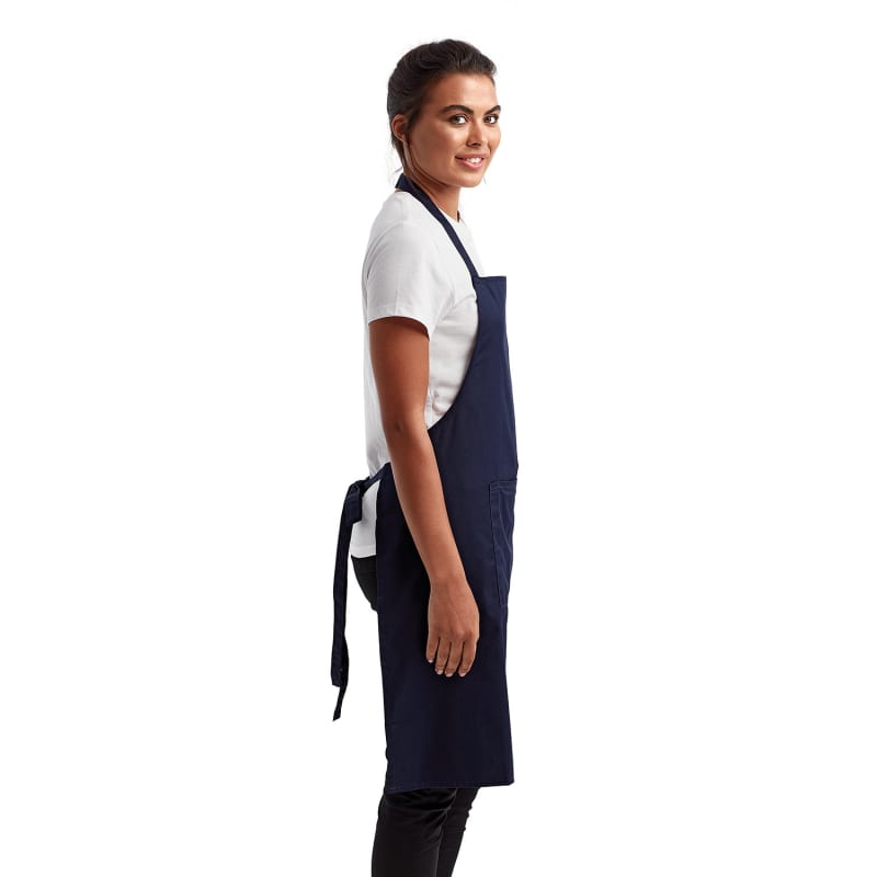 Artisan Collection By Reprime Unisex 'Colours' Recycled Bib Apron With Pocket 126