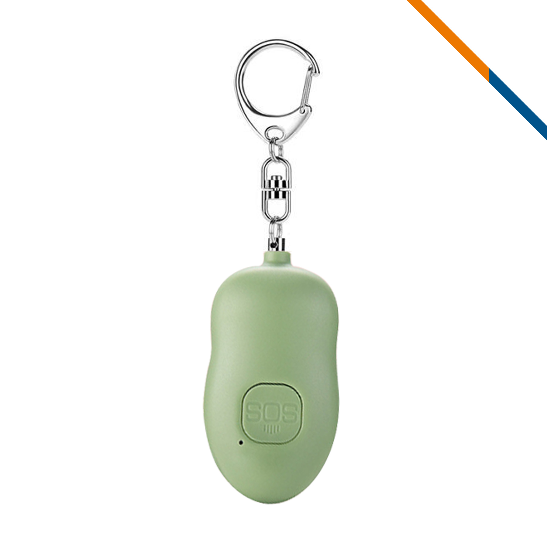 Defex Rechargeable LED Flashlight Keychain Alarm 9
