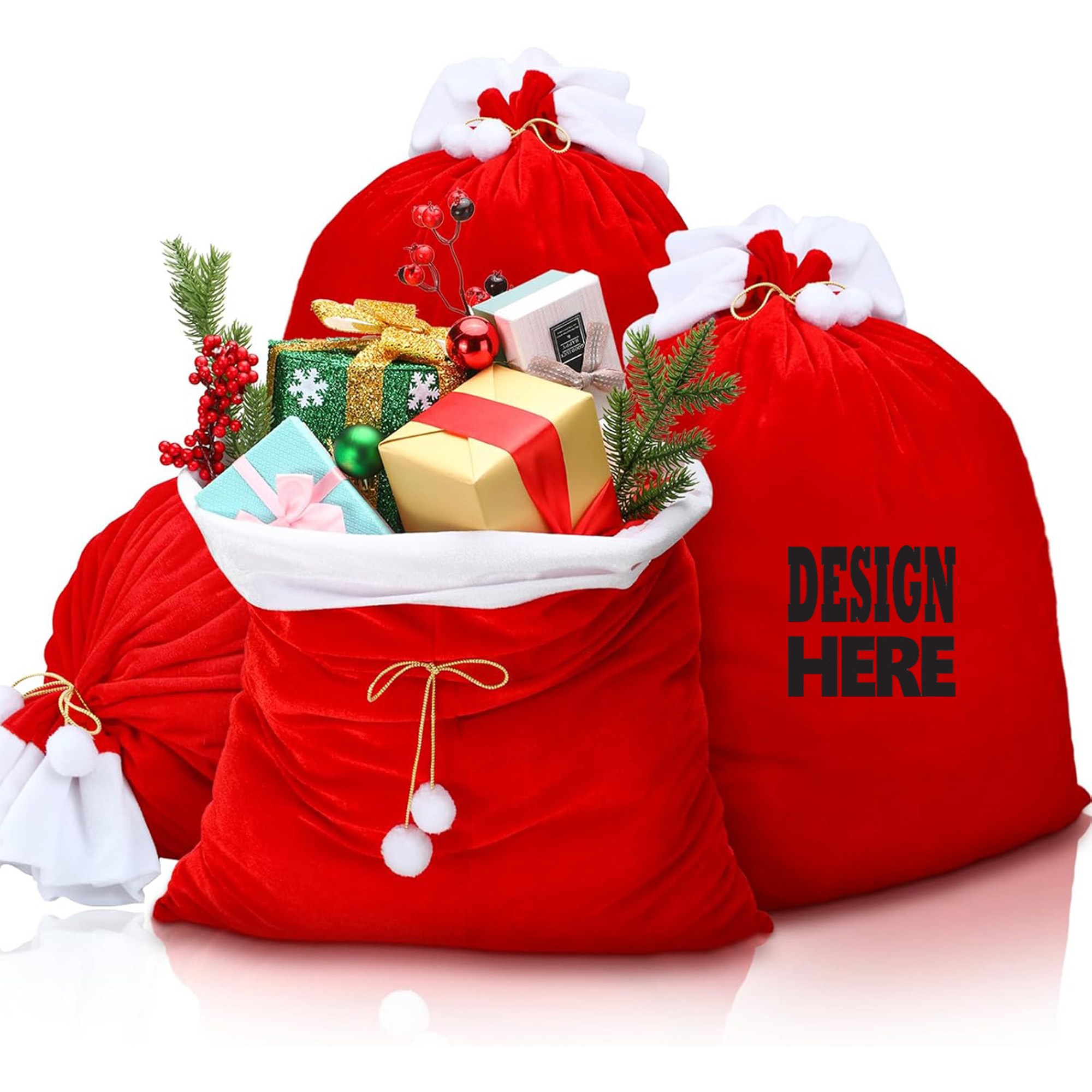 Premium Velvet Drawstring Gift Bag 2