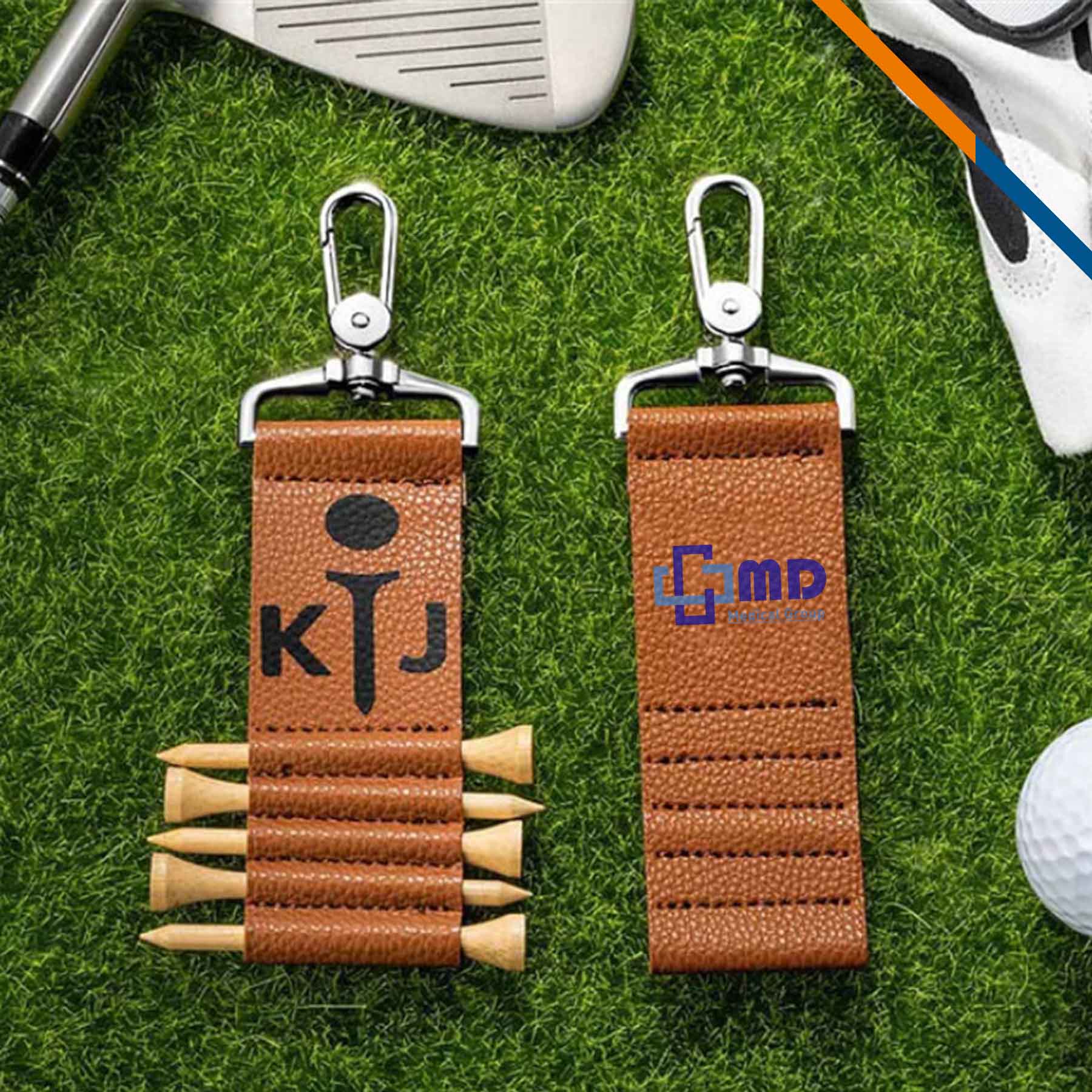 Teepak Golf Tee Holder 9
