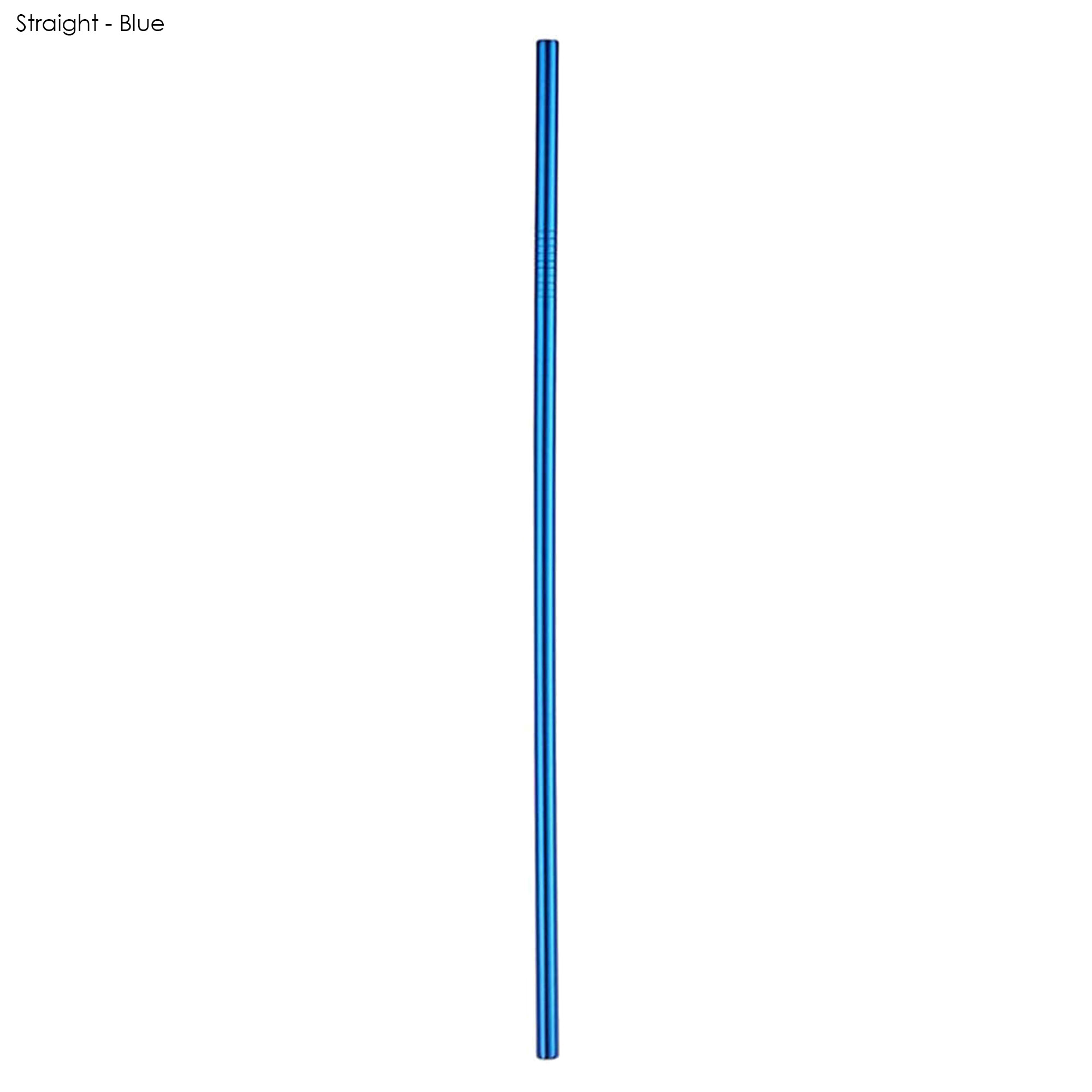 Stainless Steel Straw 6MM x 215MM - Colour 7