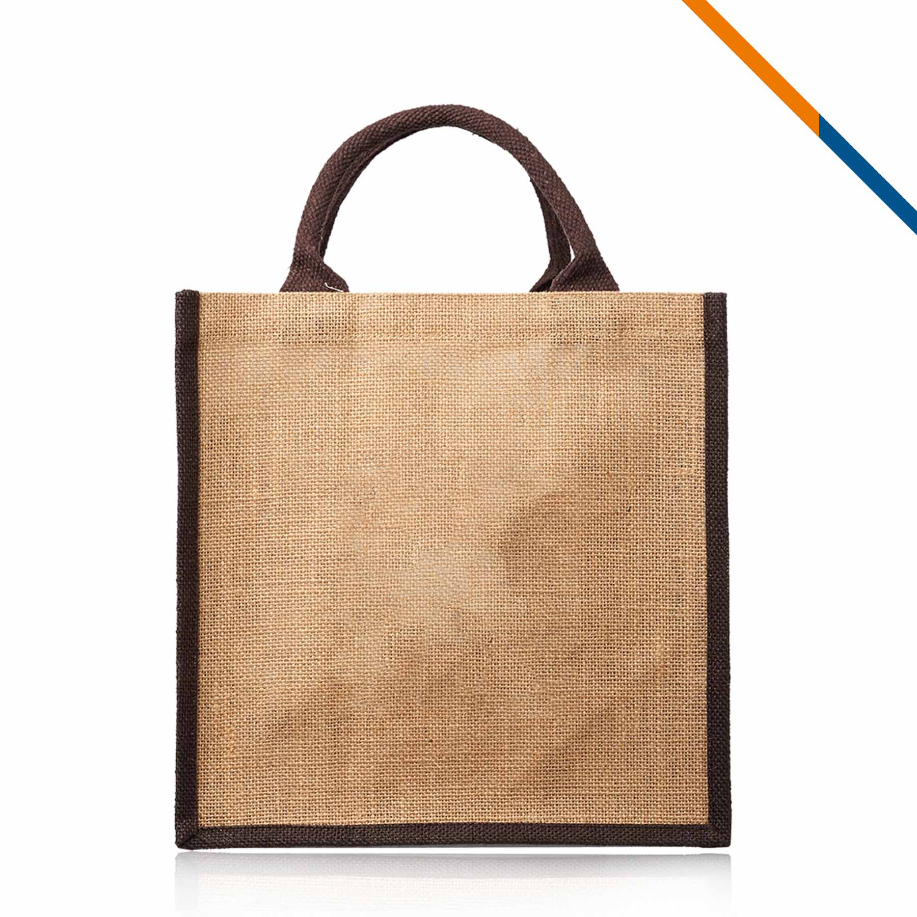 Mocho Jute Tote Bag, custom tote bag with logo imprint 7