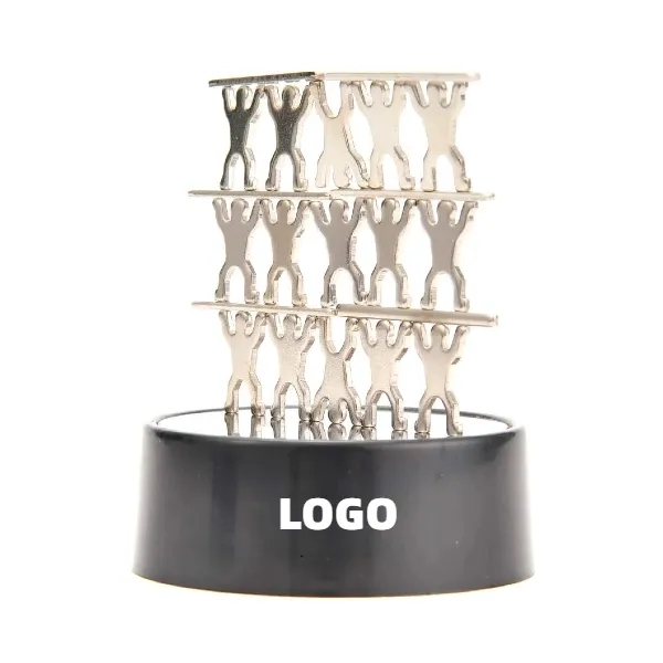 Weight Lifting Magnetic Sculpture 5