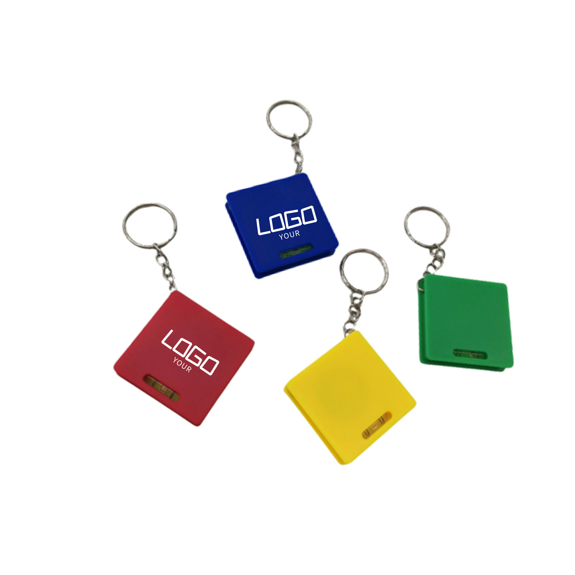 Square Tape Measure Keychain 2