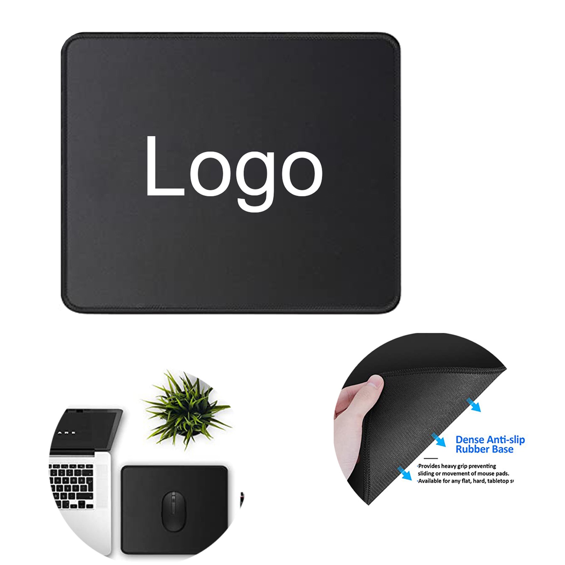 Non-Slip Rubber Mouse Pad 2