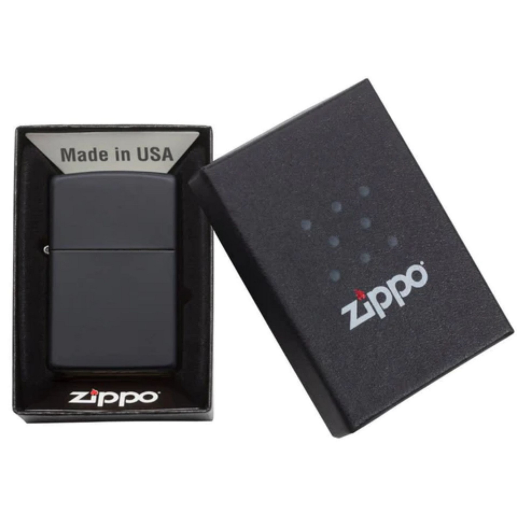 Genuine Zippo windproof lighter - Black Matte 3
