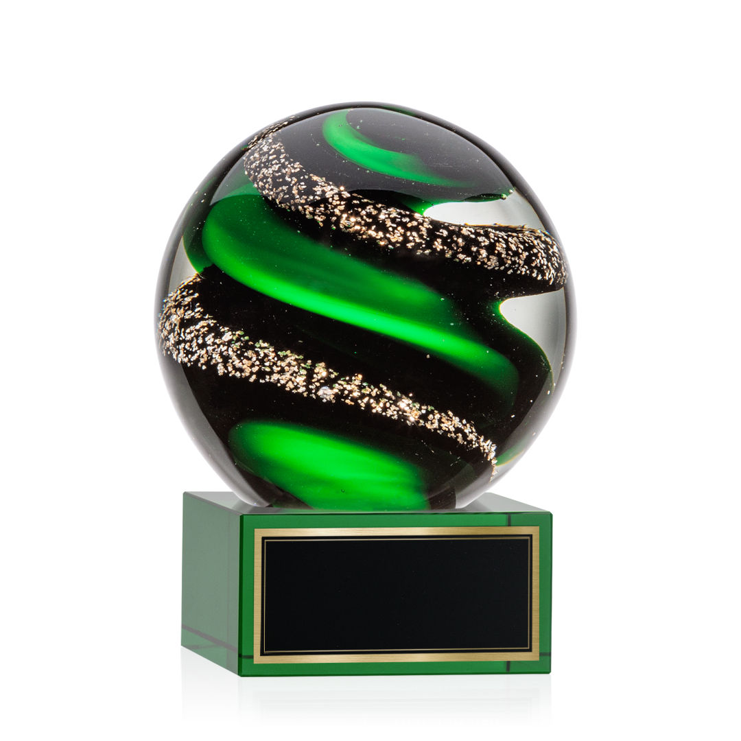 Zodiac Award on Hancock Base - Green 1