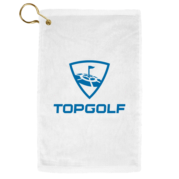 Turkish Signature Midweight White Golf Towel 11