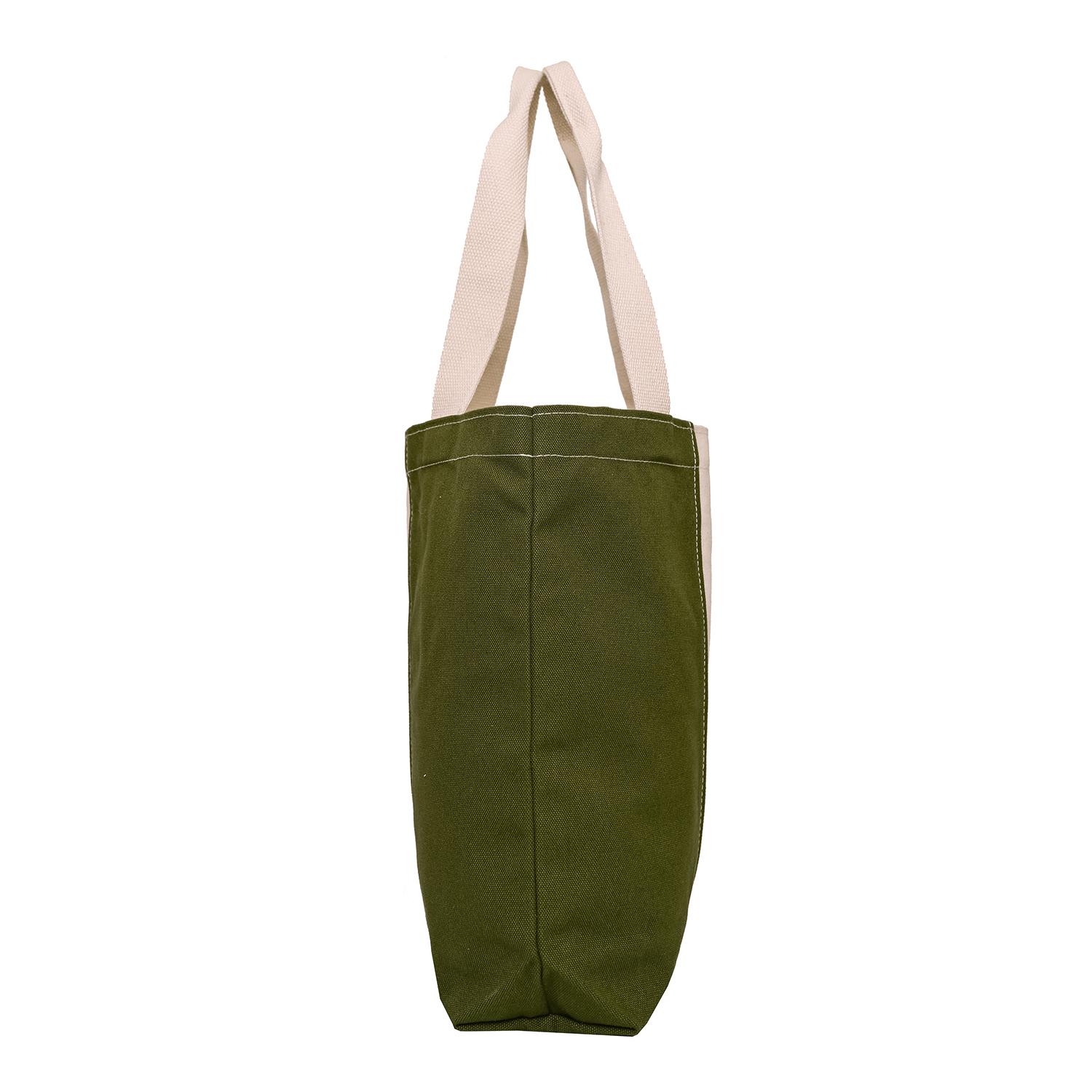 18 Oz. Heavyweight Two Tone Bay Tote 11