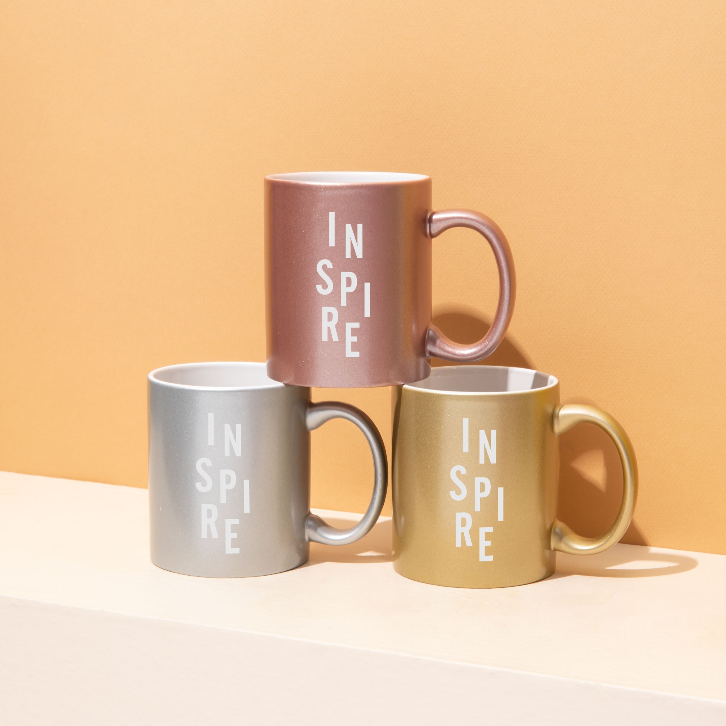 CREATIVE MUG 11OZ METALLIC