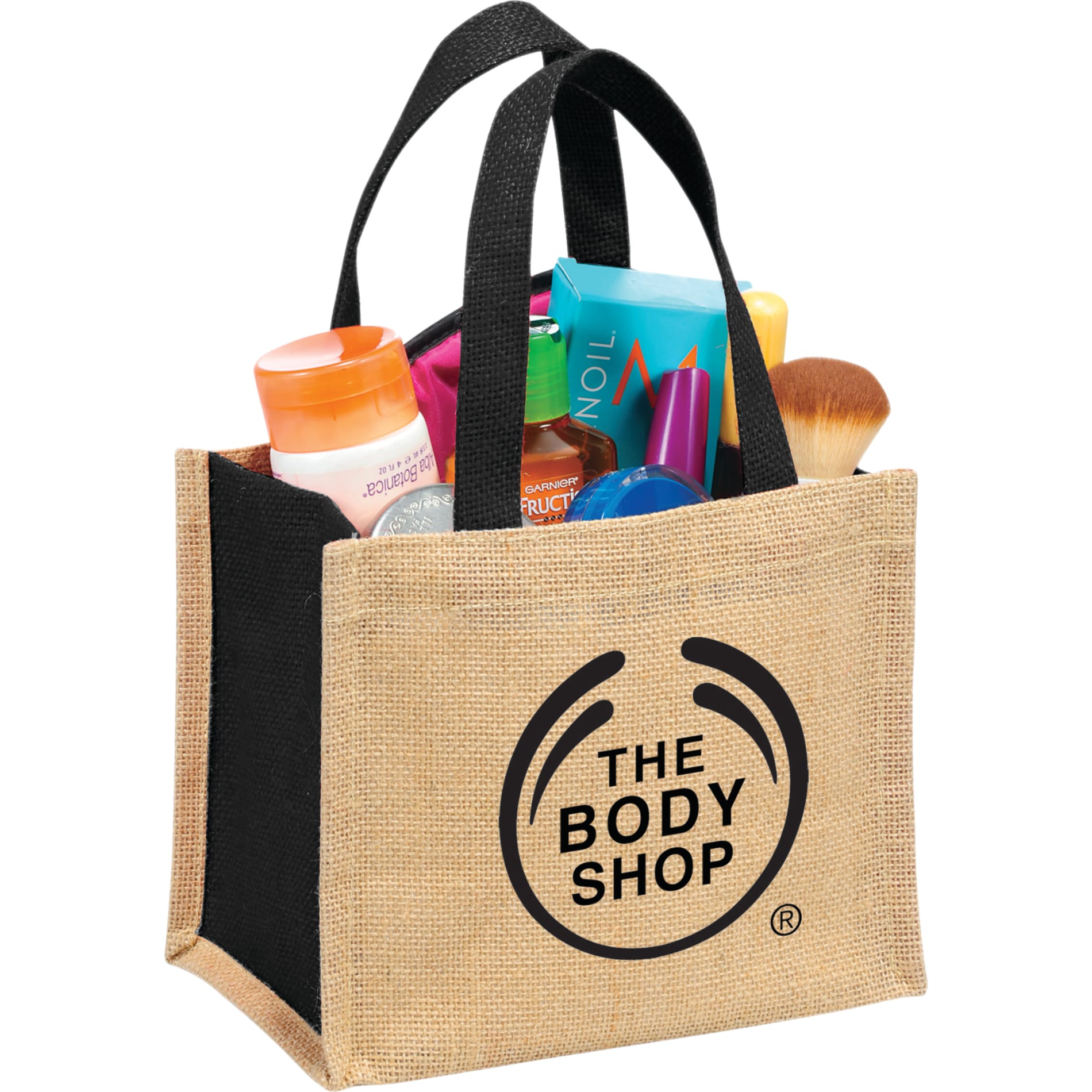 Mini Jute Gift Tote, custom tote bag with logo imprint 15
