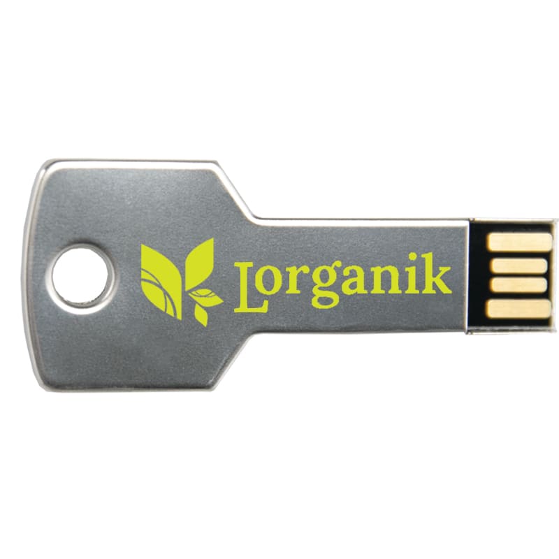 Custom Round Key USB Flash Drive 2