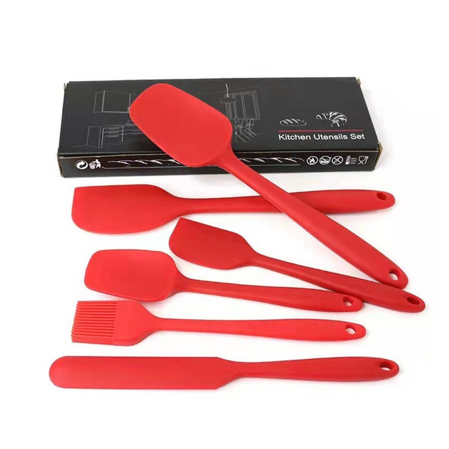 Silicone Spatula Set in 6 PCS 3
