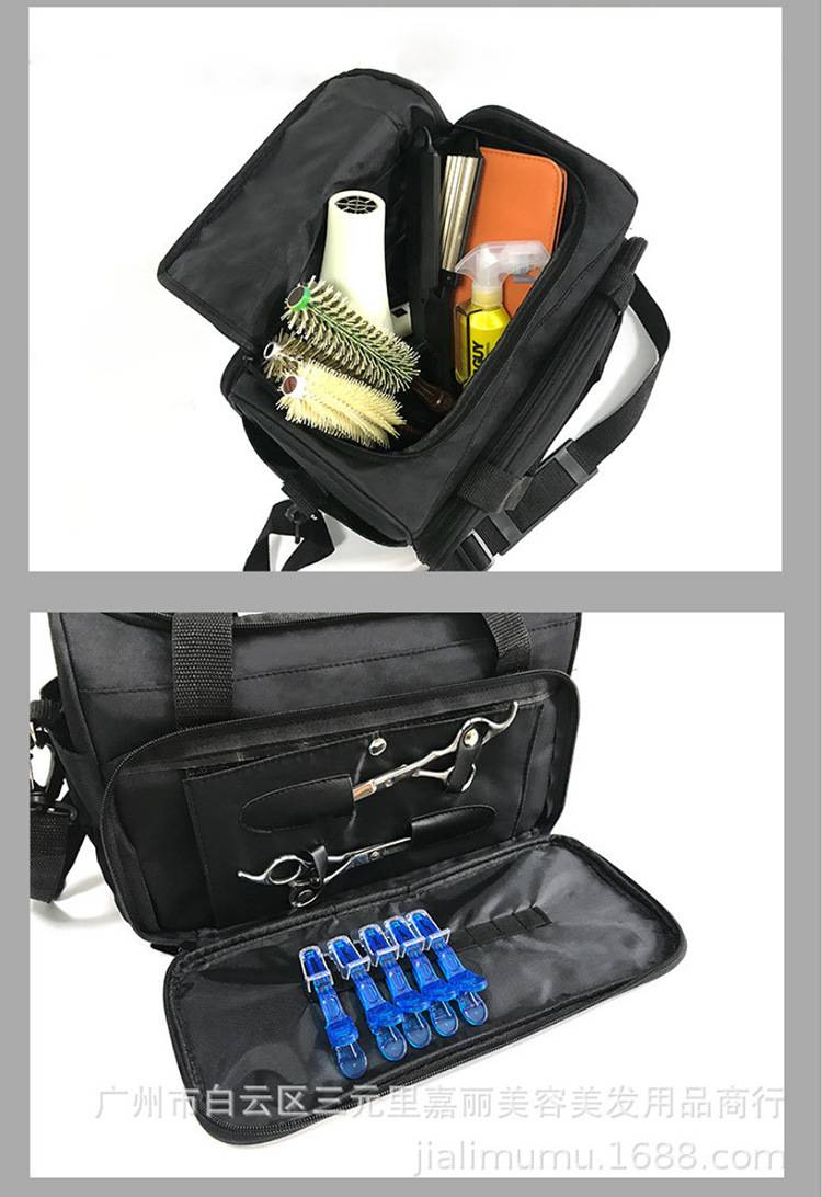 Large capacity beauty and hairdressing kit bag 1