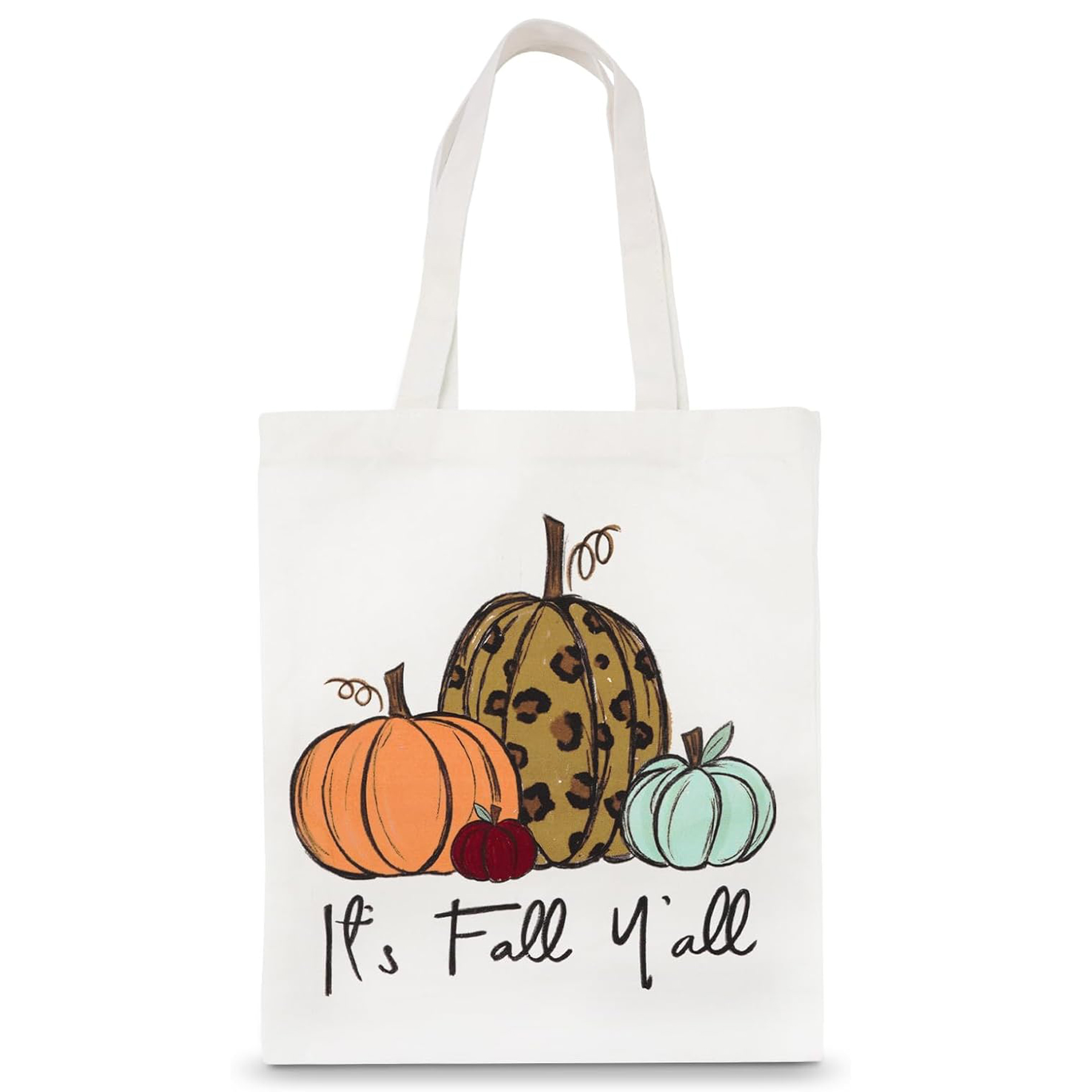 Thanksgiving Fall Harvest Canvas Tote Bag 4