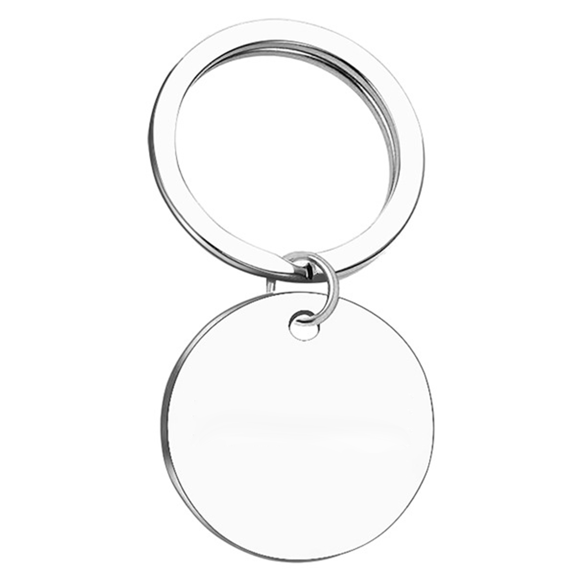 Stainless Steel Double-Sided Keychain 7
