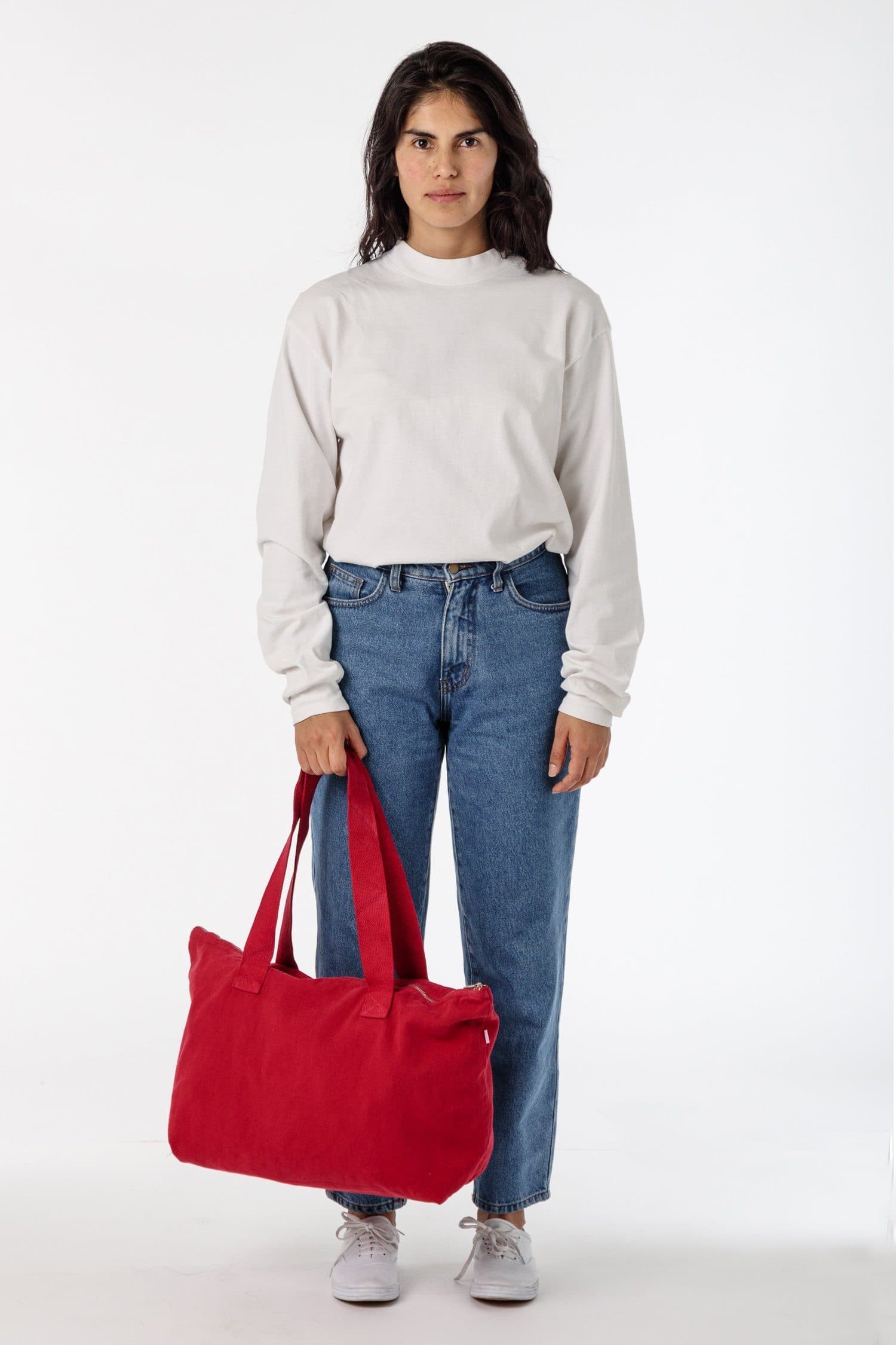 Carry All Zip Tote Bag, custom tote bag with logo imprint 2