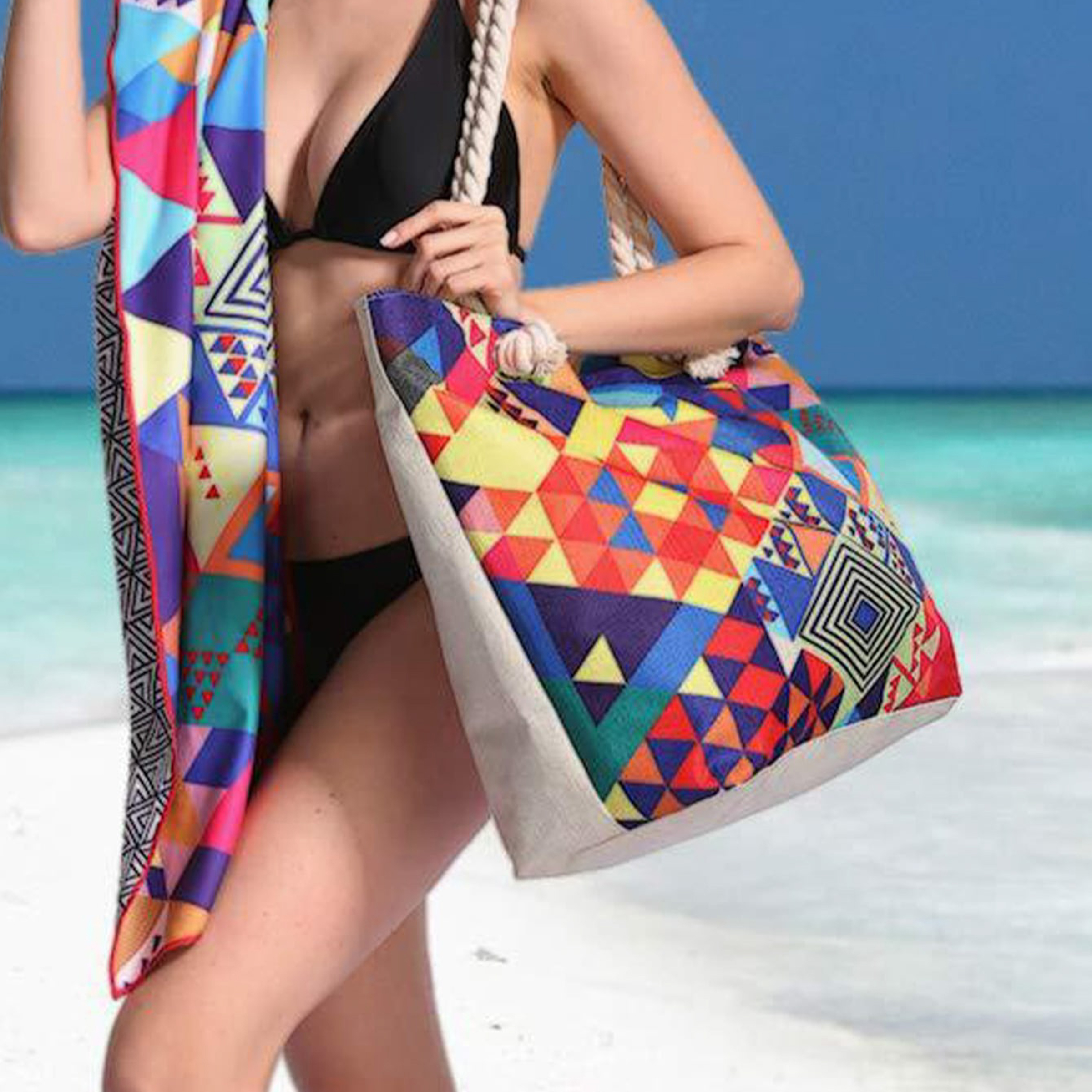 Polyester Multi Functional Swimming Storage Bag 3