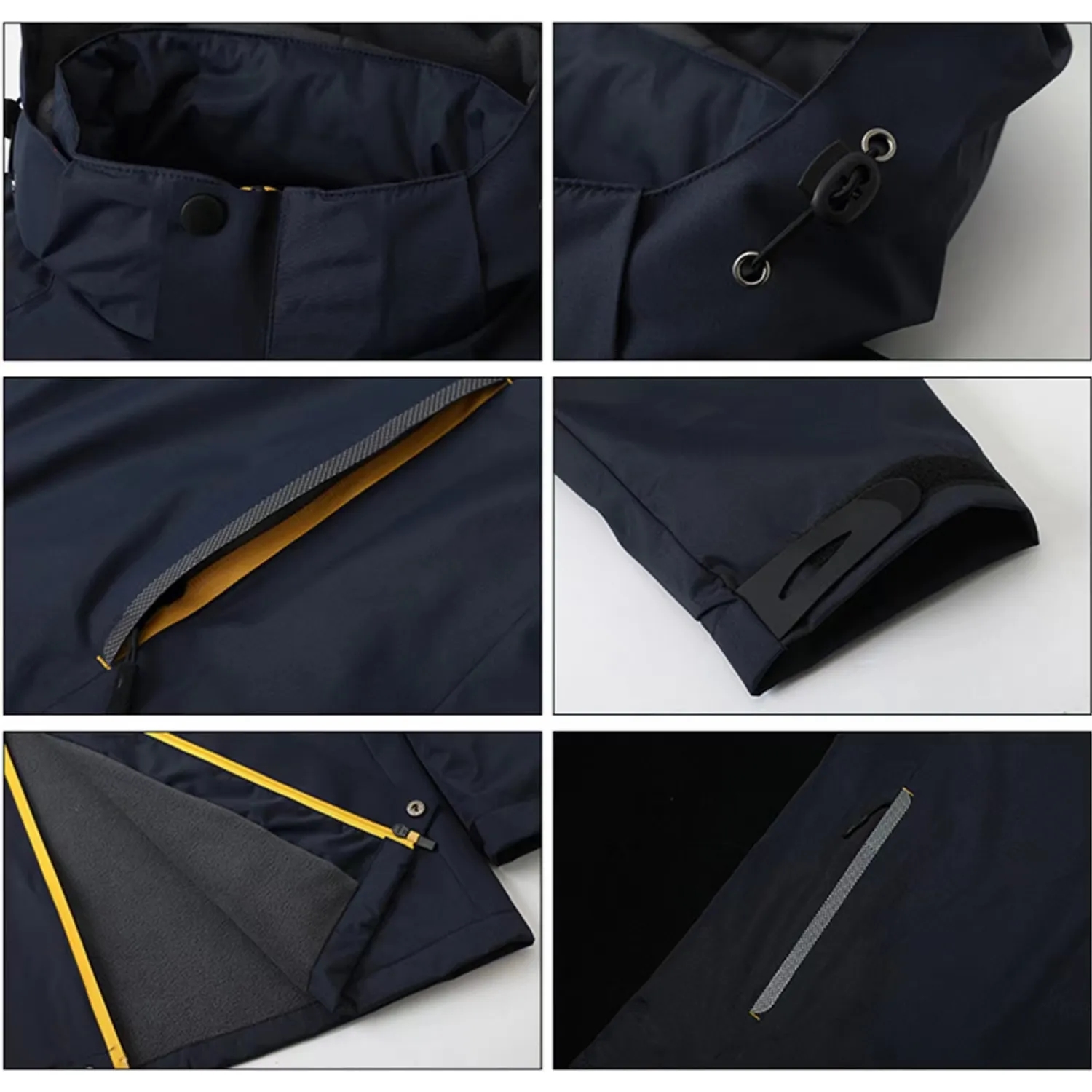 Customizable Windproof Winter Coat For Outdoor Activities 4