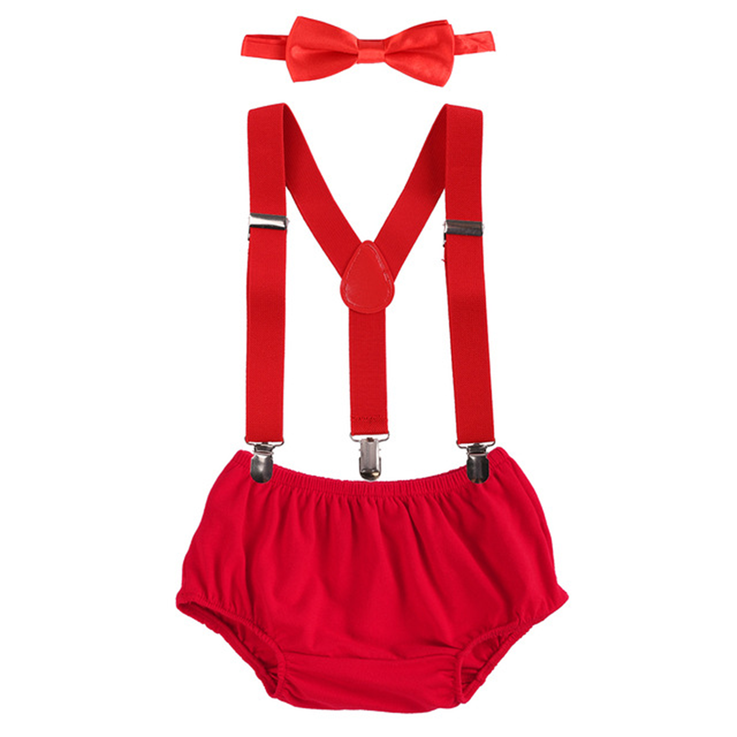 Adorable Baby Birthday Kit - Suspenders Design 4