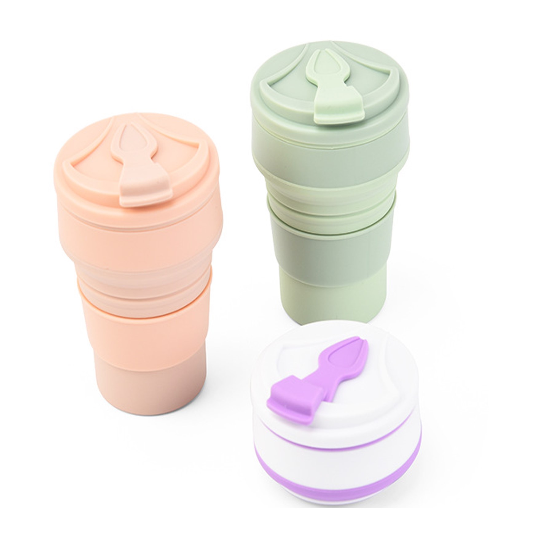 12 oz.Collapsible Silicone Coffee Cup 6