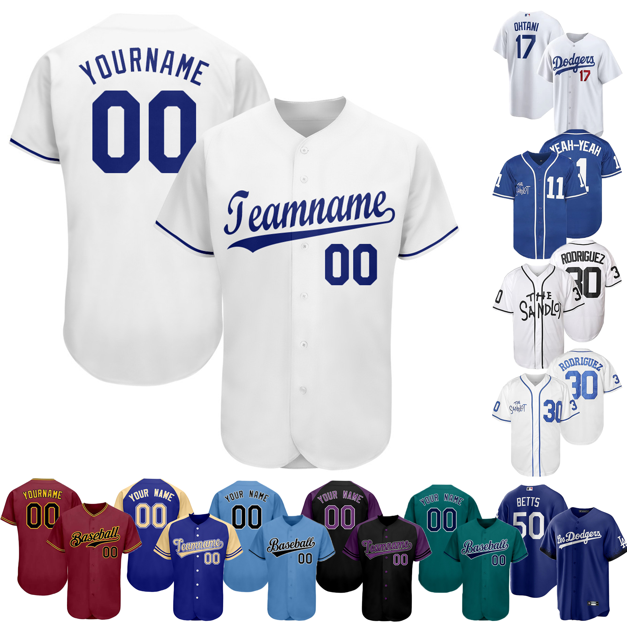 MOQ 20 Custom Baseball Jersey 3
