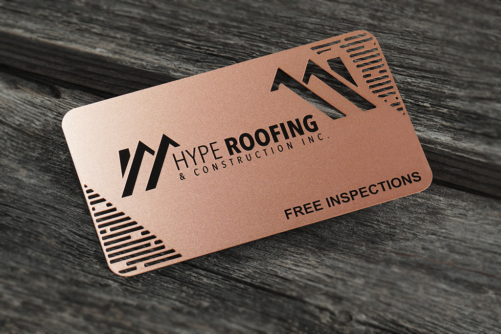 Rose Gold Metal Business Cards 15