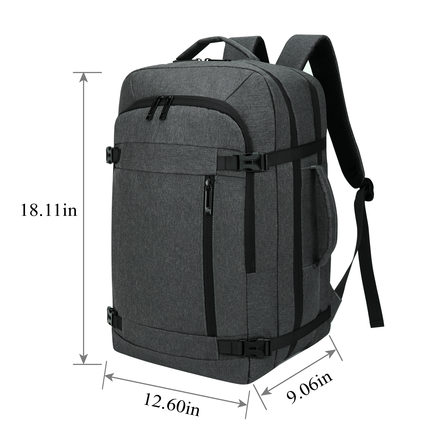 Large Carry On Travel Backpack 15
