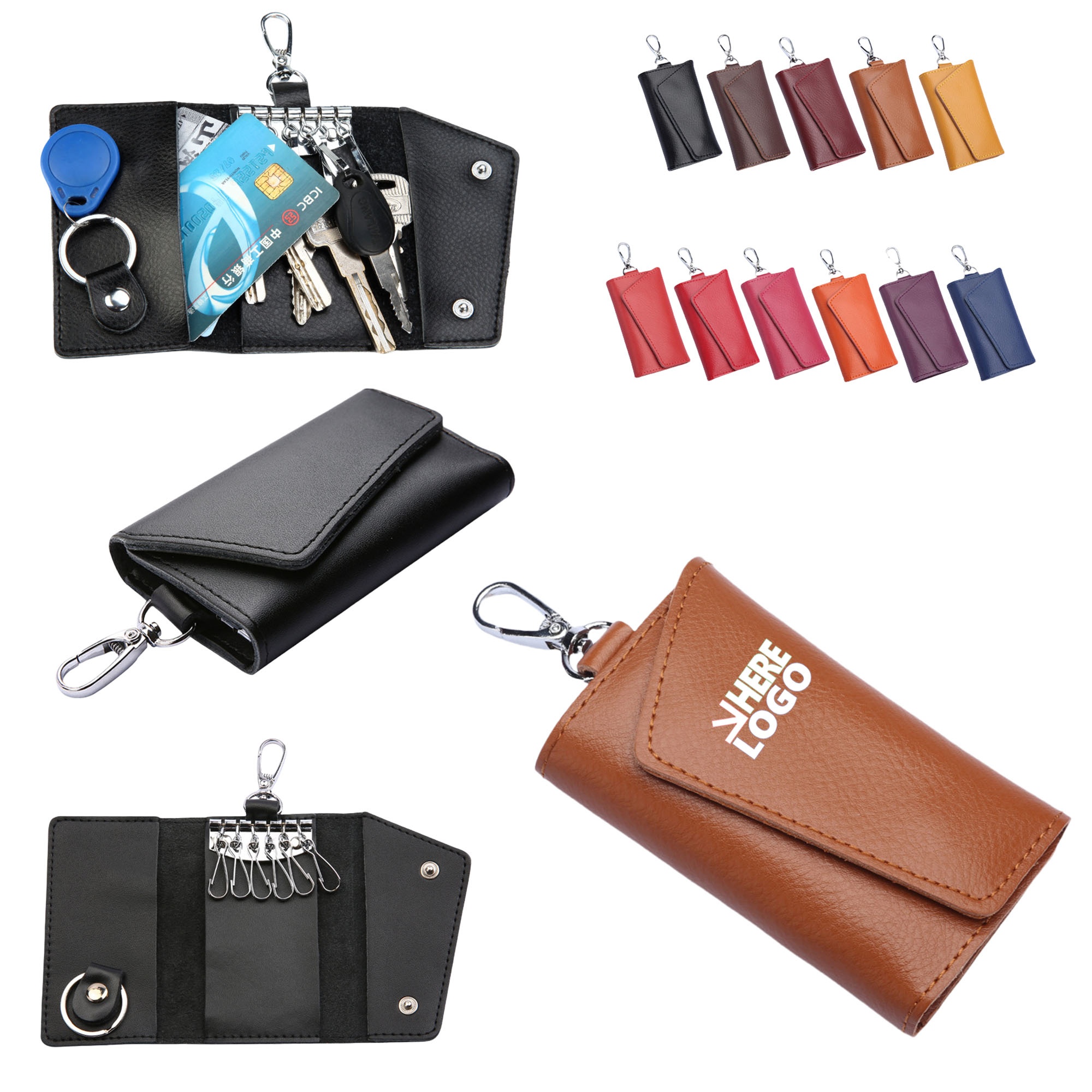 Leather Key Case Holder 2