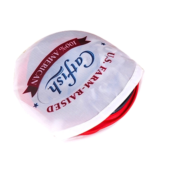 Full color T- shaped foldable fans with pouch 2