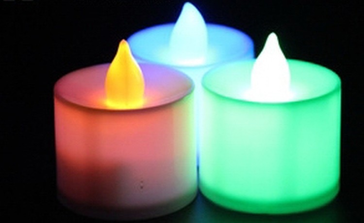 Blank LED Tea Light Candles 2