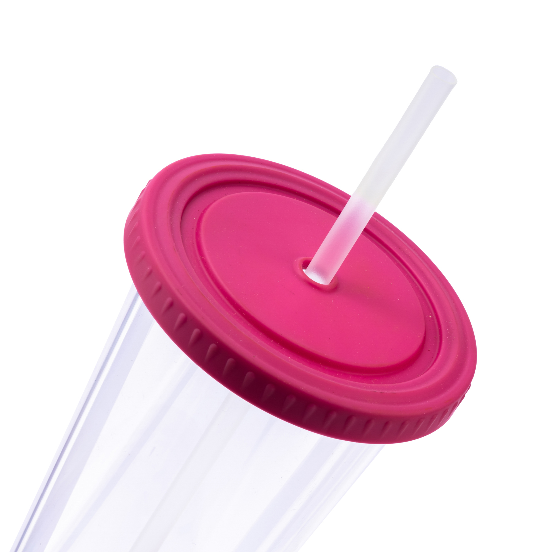 20 oz Venti Slurpy Clear with Solid Lid Tumbler 10