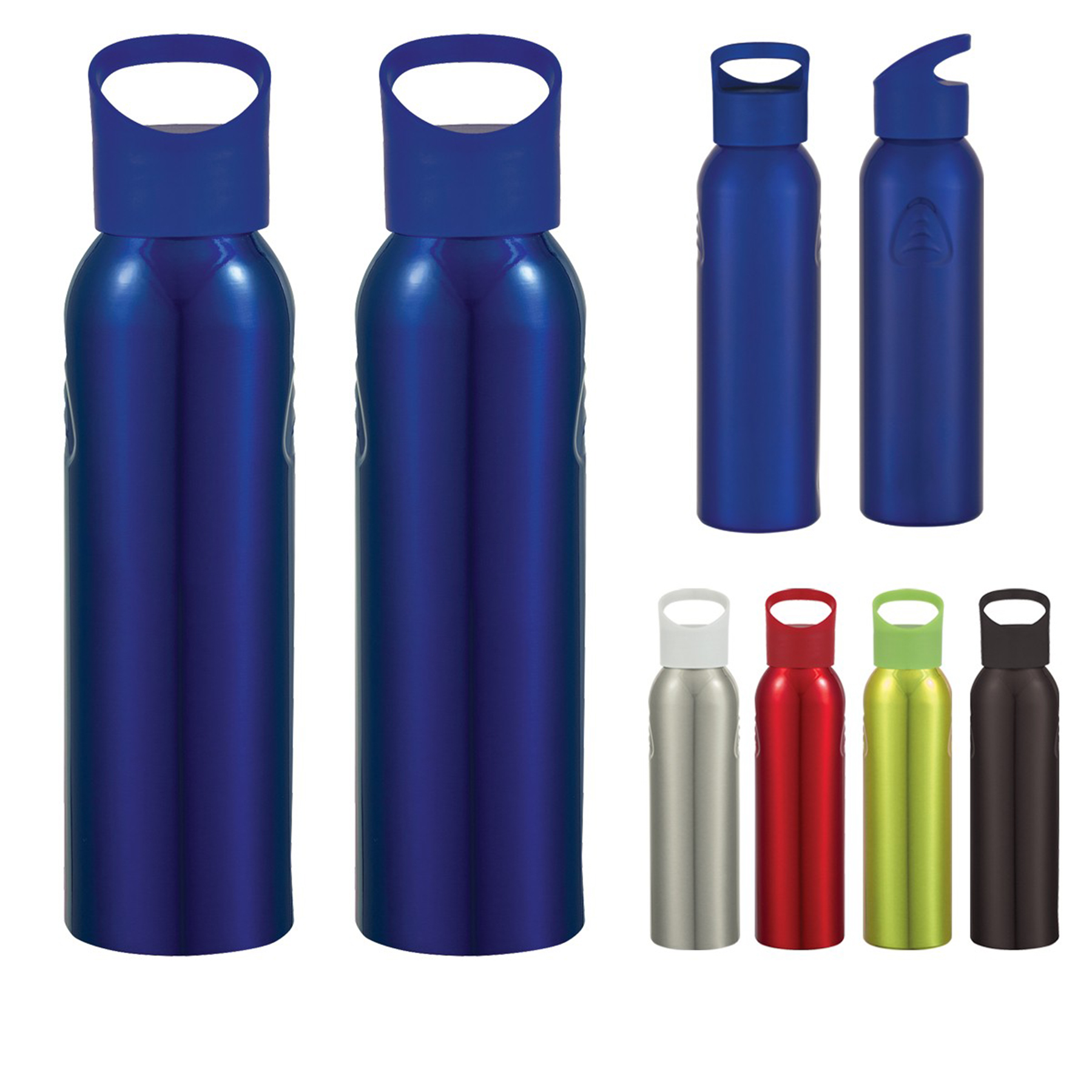 20 Oz. Aluminum Sports Bottle, custom water bottle with logo imprint 2