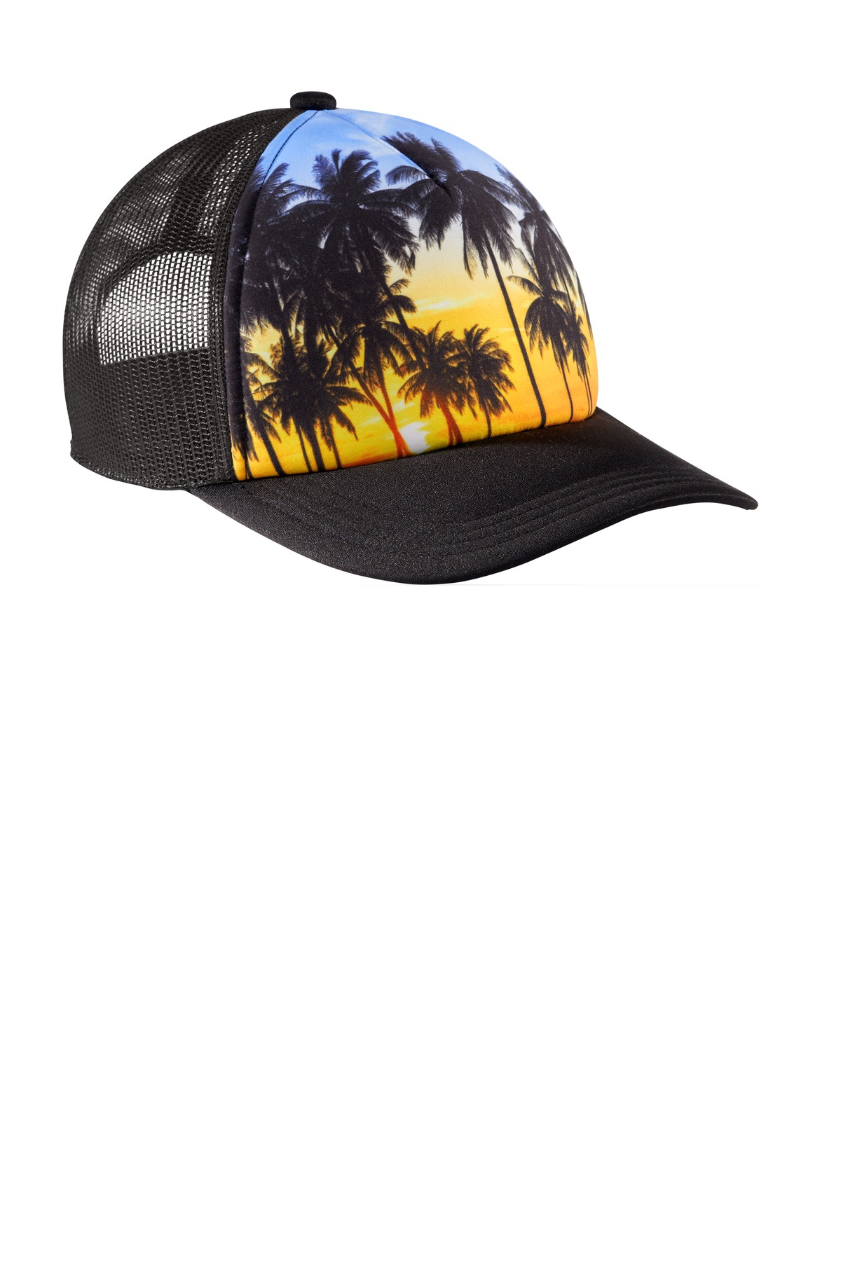 Port Authority Photo Real Snapback Trucker Cap C950 18
