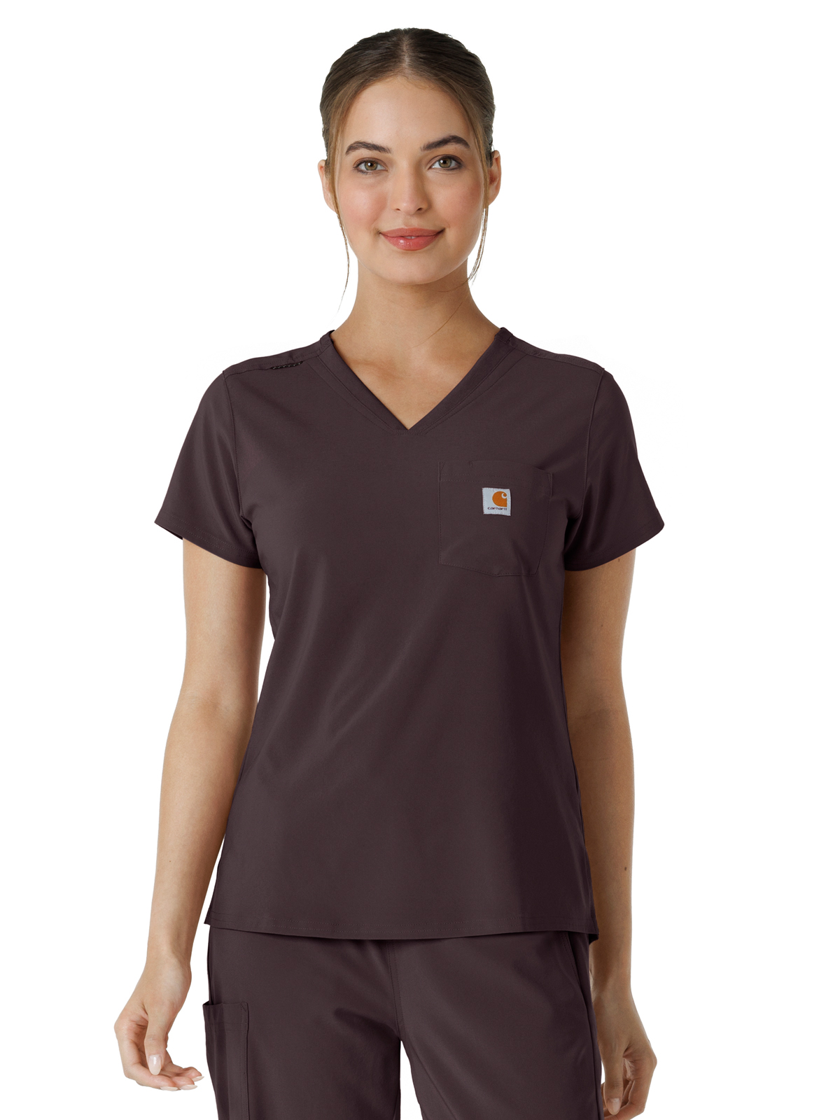 Carhartt Scrubs - Force Cross-Flex - Women's One-Pocket Tuck-In Top 23