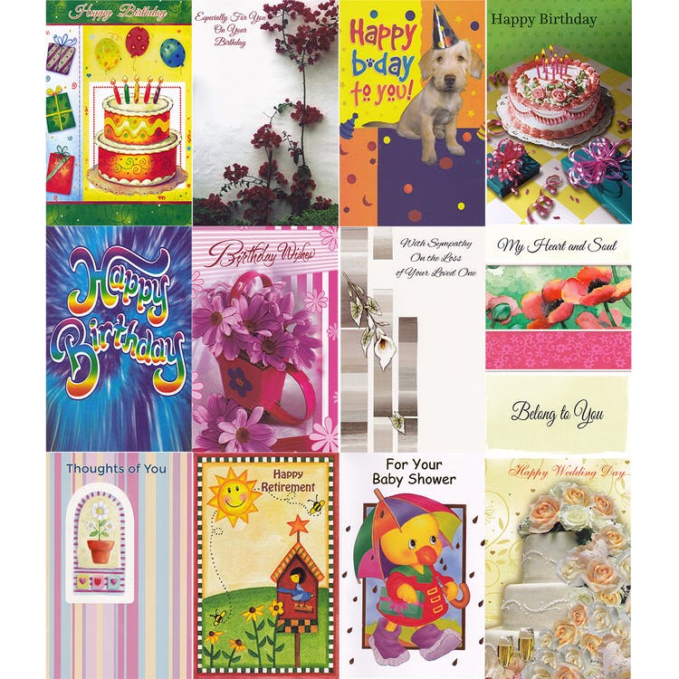 All Occasion Cards - Assorted 5"x7.75" 1
