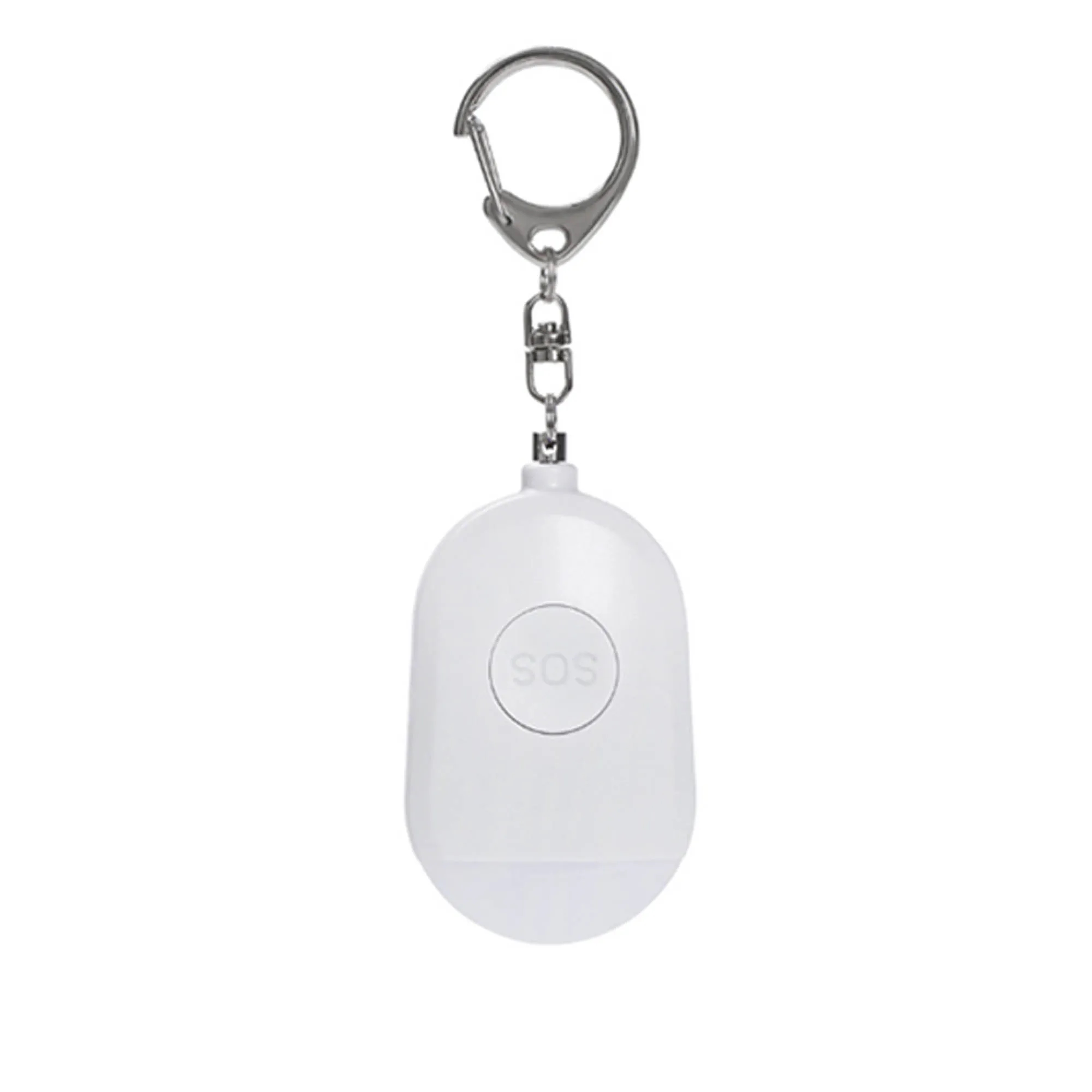 Simplified Portable Personal Alarm with LED and 130dB Sound 1