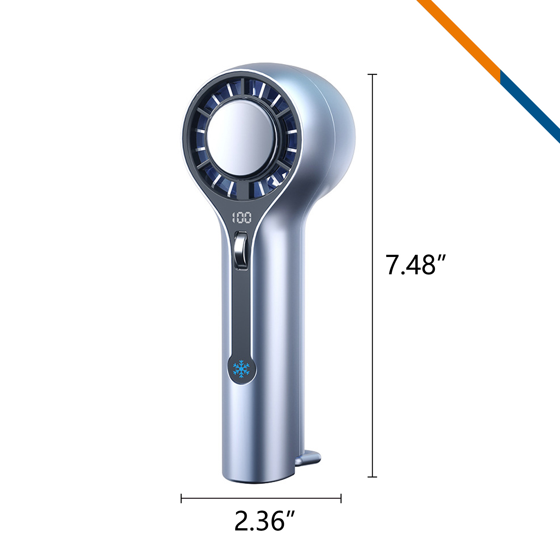 IceGust Portable 100 Speeds Ice Cooling Fan 6