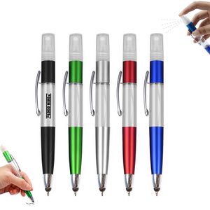 Elegant Spray Bottle Pen With Stylus 3