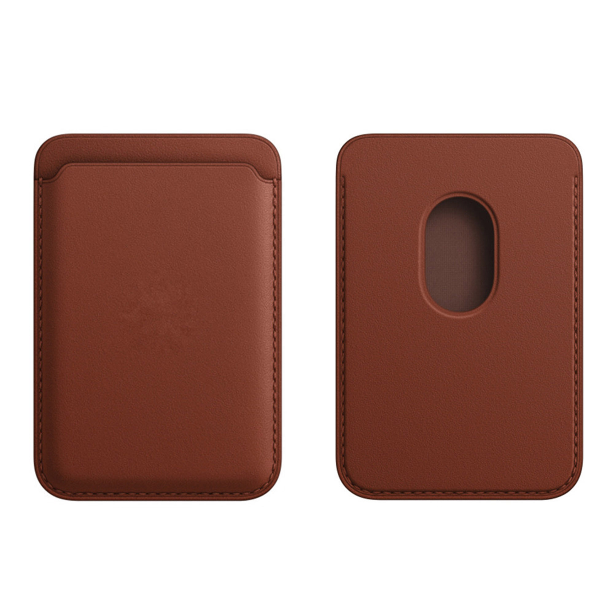 PU Leather Magsaf Phone Wallet Magnetic Card Holder 3
