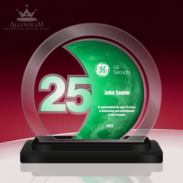 Years Of Service Acrylic Circle In Choice Of Color 6