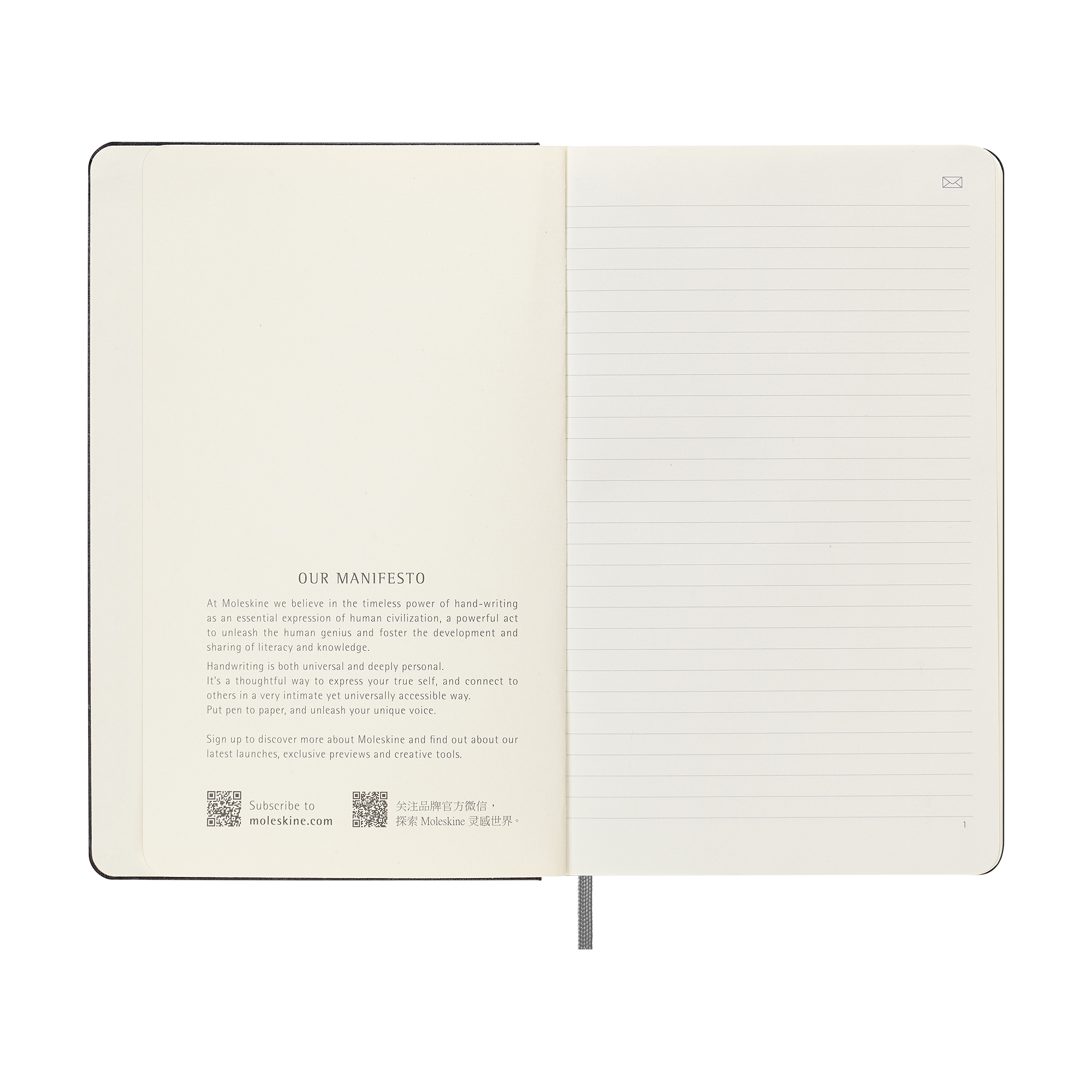 Hard Cover Ruled Large Smart Notebook