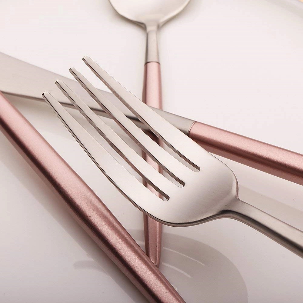 4-Piece stainless Flatware Set 8
