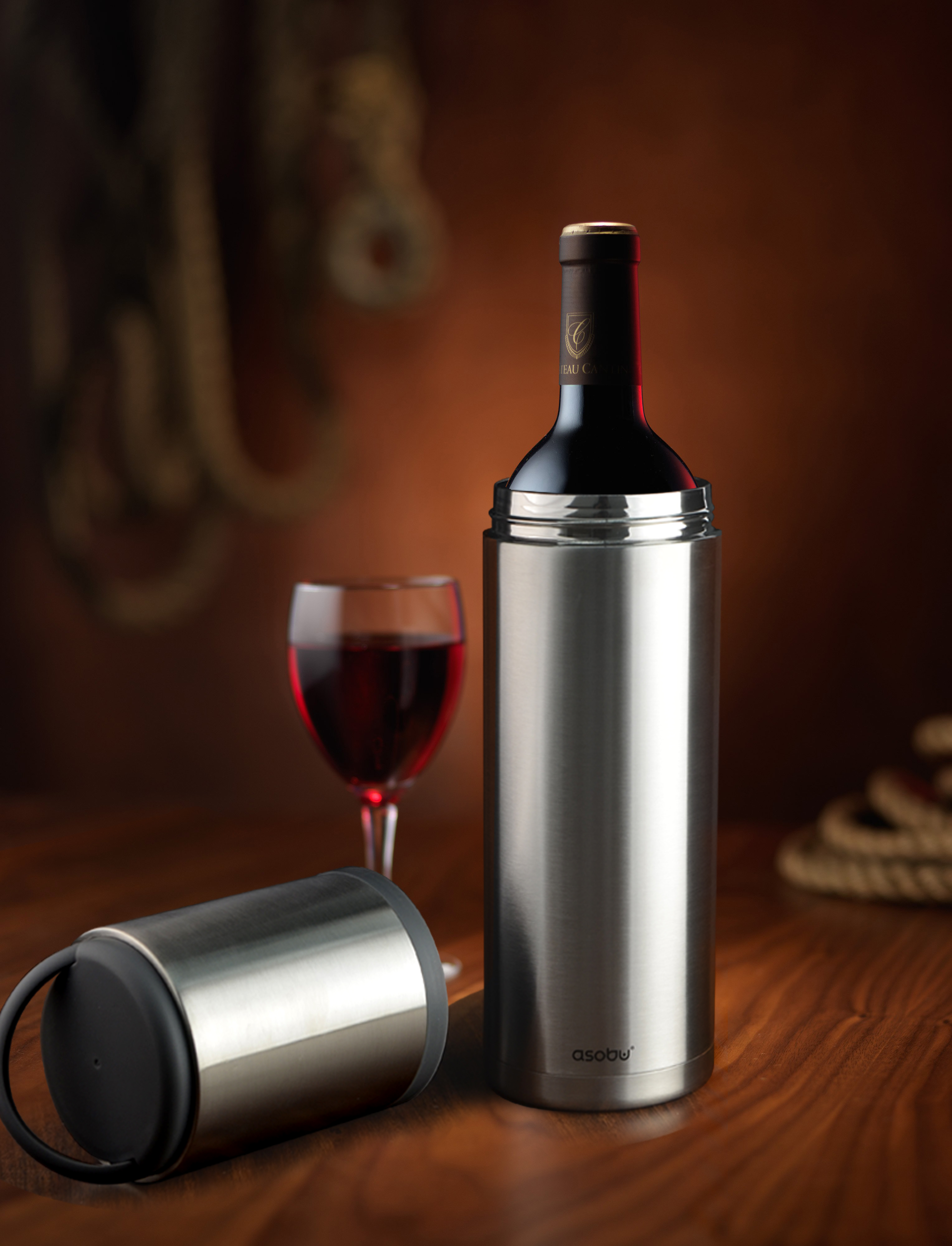 Asobu Vin Blanc Portable Wine Chiller 17