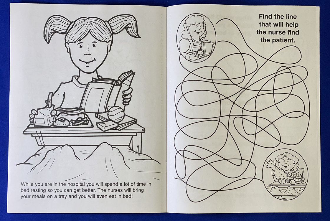 COLORING BOOK - A Trip to the Hospital Coloring & Activity Book 1