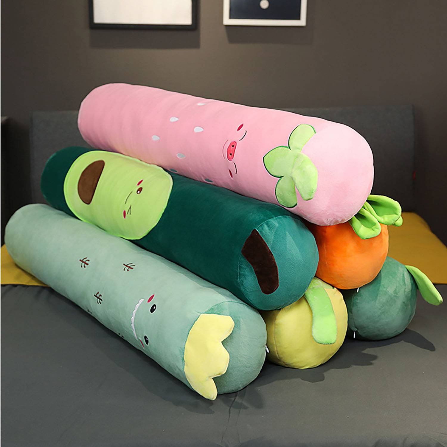 Soft Cartoon Strip Pillow 6
