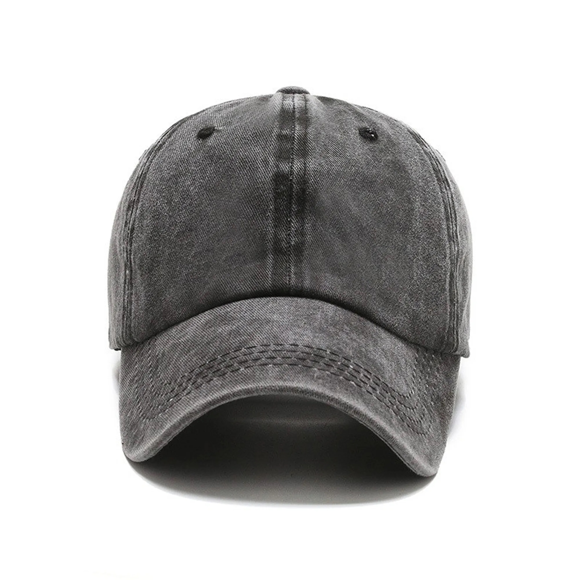 Washed Soft Top Baseball Cap 1