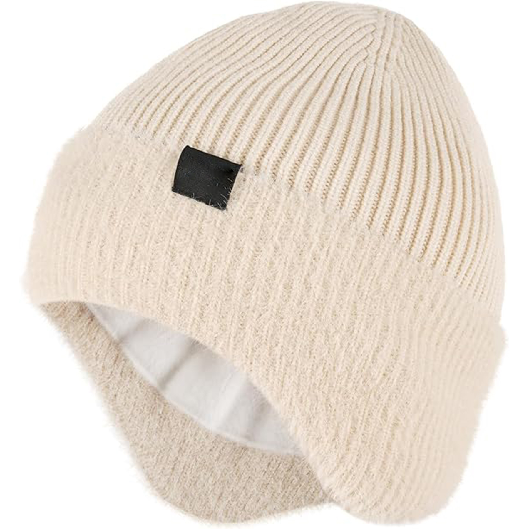 Winter Fleece Line Earflap Beanie 9