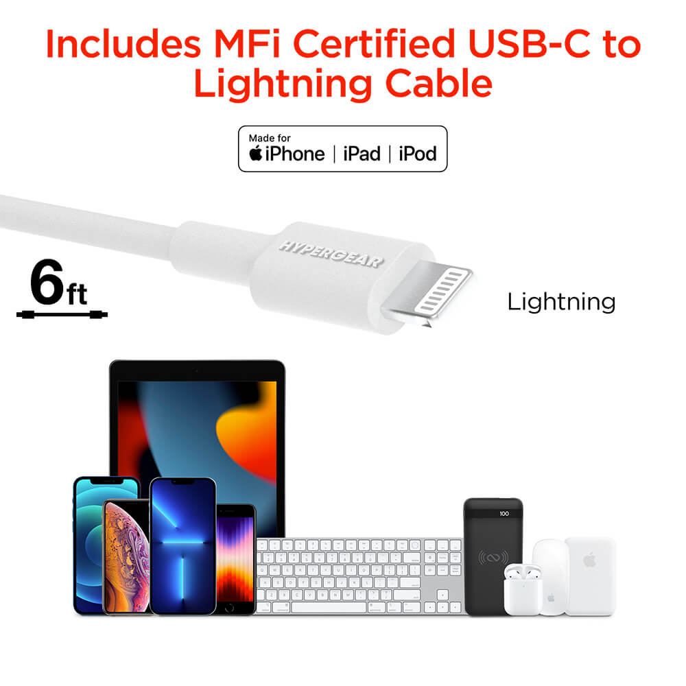 SpeedBoost 25W PD Lightning Wall Kit